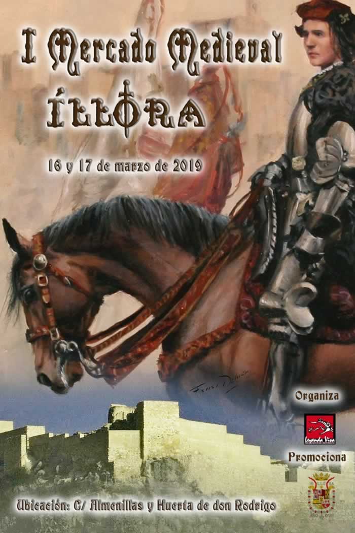 I Mercado medieval en Illora, Granada del 16 al 17 de Marzo del 2019