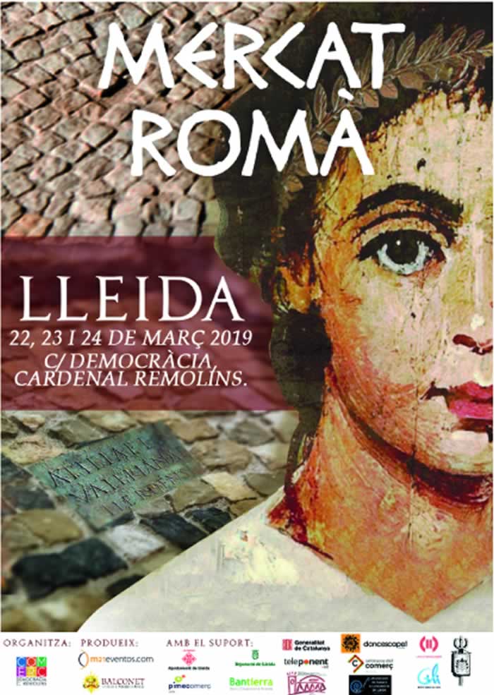 3º Mercat Roma de lleida del 22 al 24 de Marzo del 2019