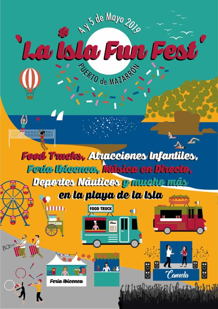 [04 y 05 de Mayo] Mercado marinero La Isla Fun Fest El Puerto de Mazarron – Playa La Isla , Murcia