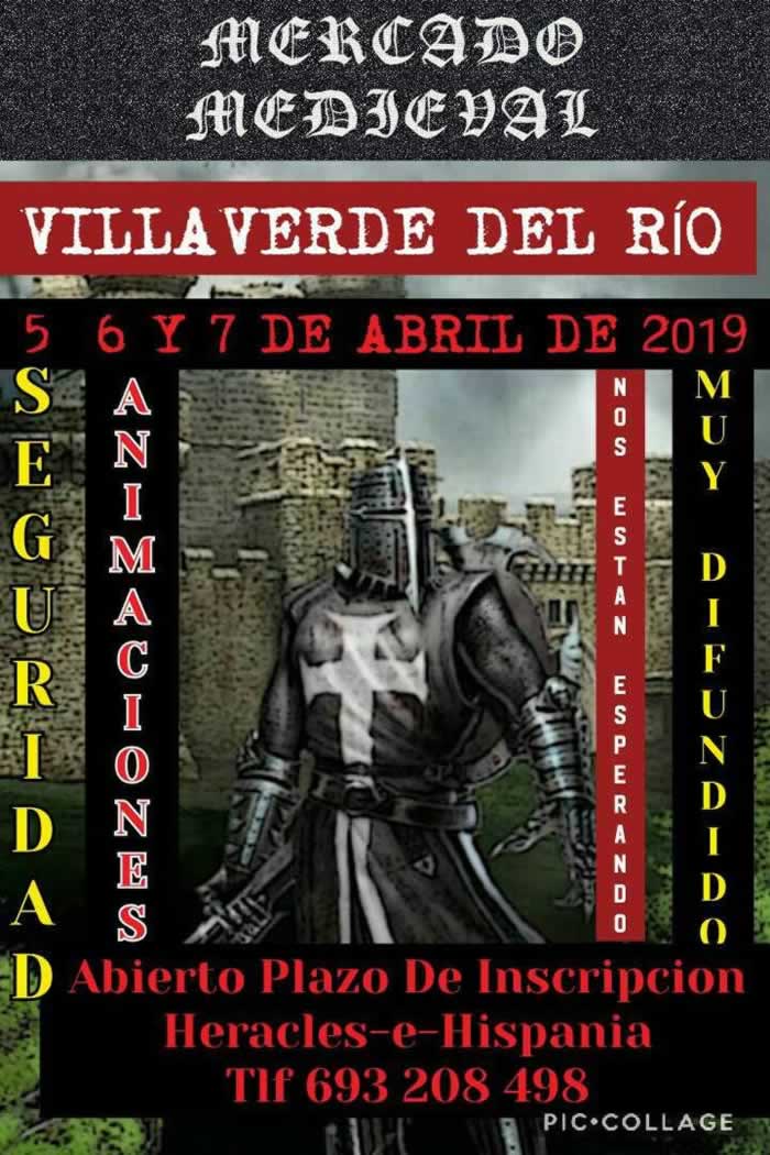 [05 al 07 de Abril] Mercado medieval en Villaverde del Rio, Sevilla