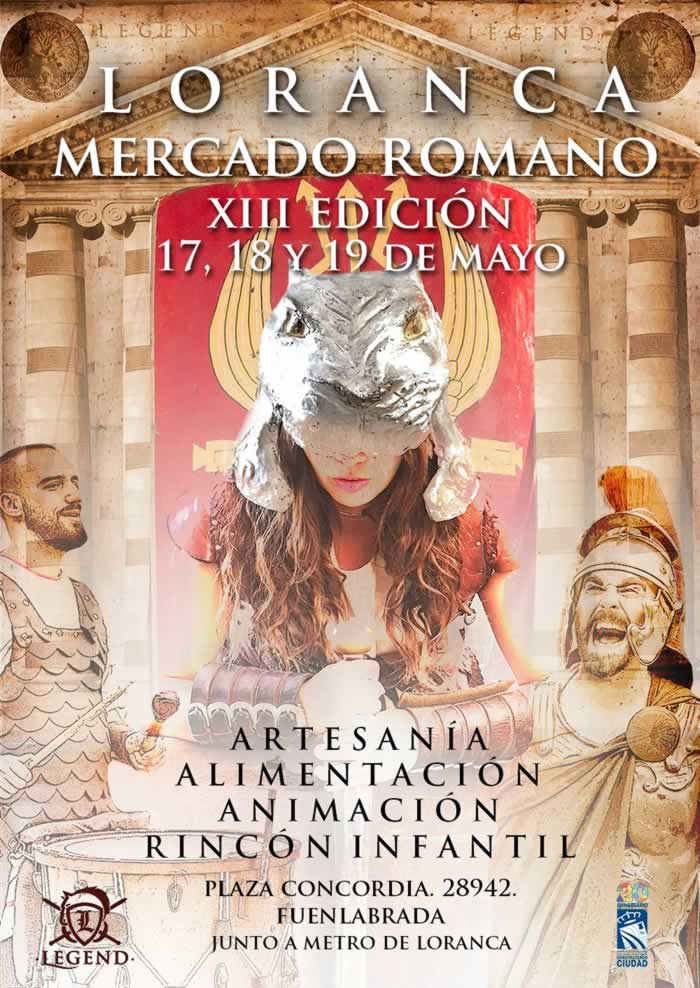 [17 al 19 de Mayo] Programacion del Mercado romano en Loranca, Fuenlabrada , Madrid