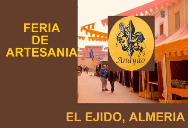 [25 al 28 de Abril] Feria de artesania en El Ejido, ALmeria