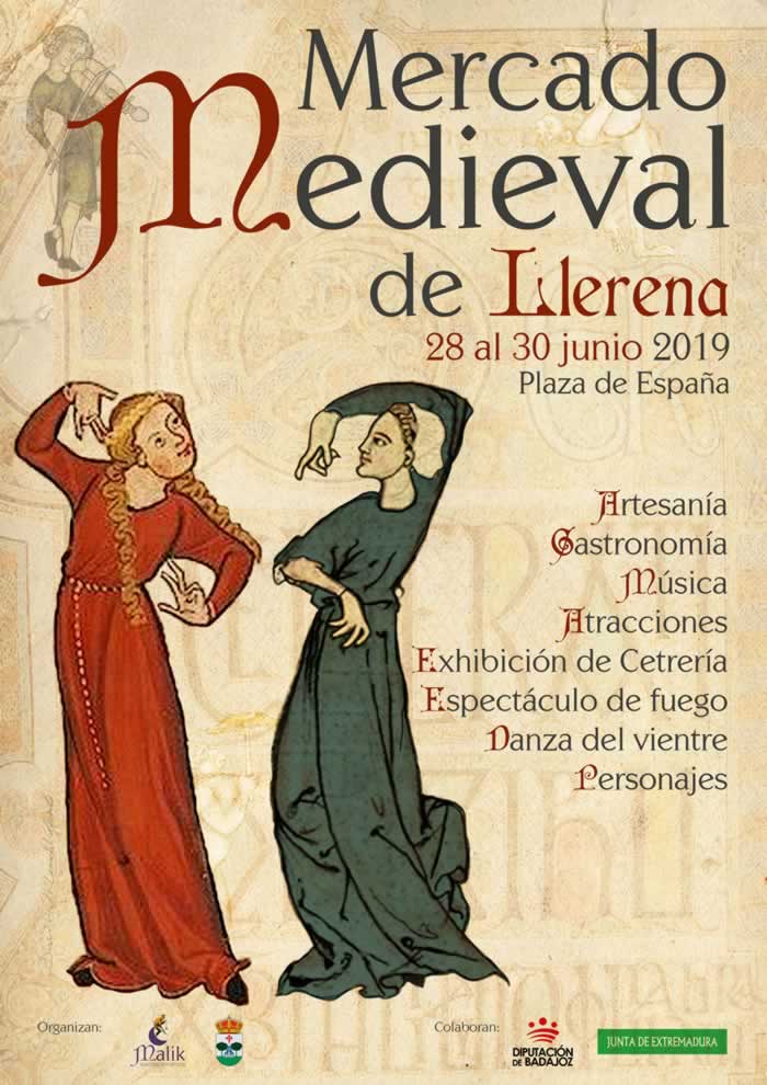 [28 al 30 de Junio] Mercado medieval en Llerena , Badajoz