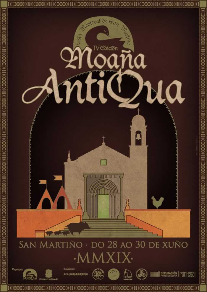 [28 al 30 de Junio] Programacion de actividades del  IV Festa medieval Moaña antiqua en Moaña, Pontevedra