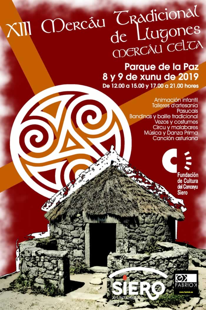 [08 y 09 de Junio] XIII Mercau tradicional de Lugones – Mercau celta en  Lugones, Siero, Asturias