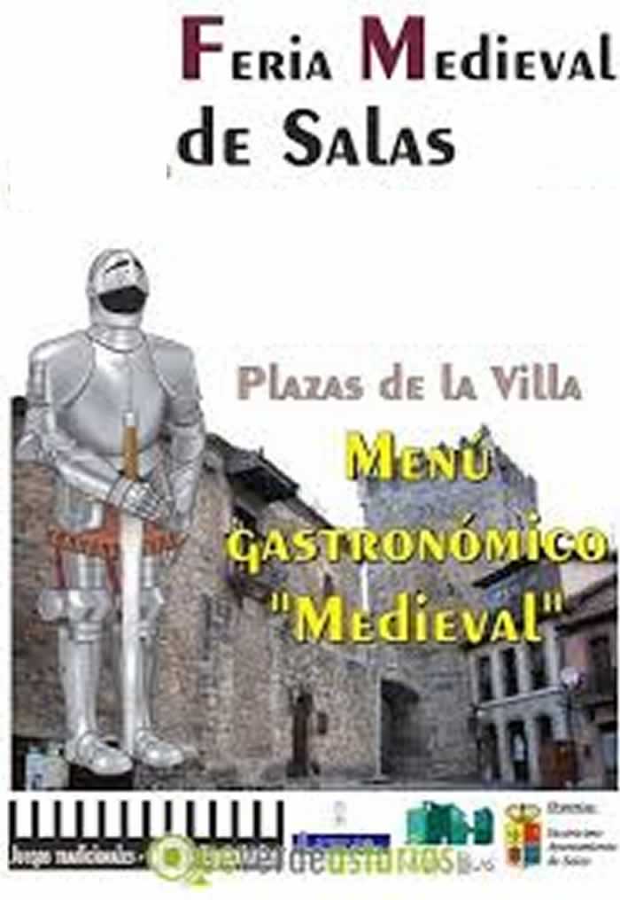 [05 al 06 de Octubre] Programacion VI Feria medieval en Salas, Asturias