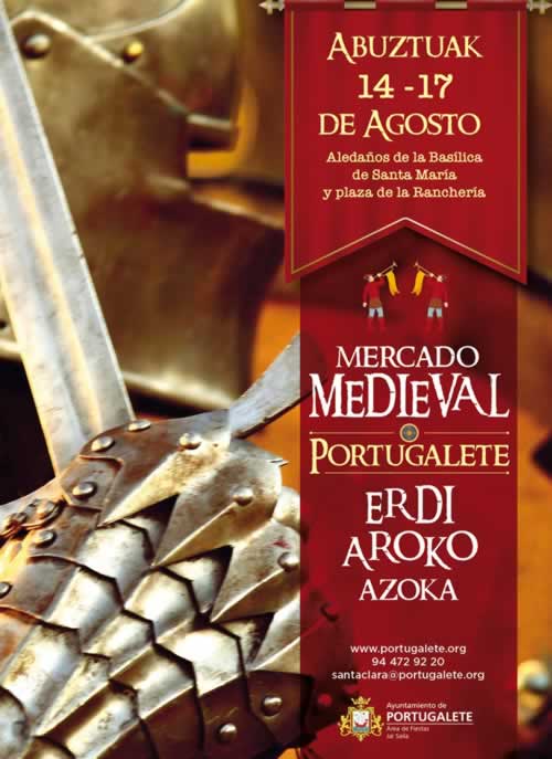 [ 14 al 17 de Agosto ] Mercado medieval en Portugalete, Vizcaya