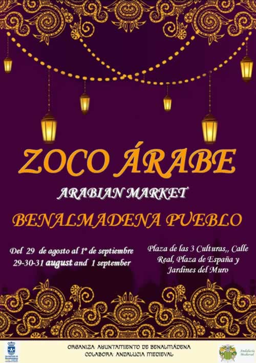 [29 de agosto al 1 de septiembre] Zoco arabe en Benalmadena Pueblo, Malaga