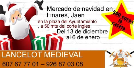 Mercado de navidad en Linares, Jaen