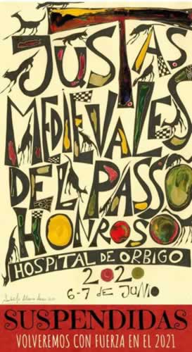 04,05 y 06 de junio del 2021→ Justas Medievales del Passo Honroso de don Suero de Quiñones en Hospital de Orbigo, León