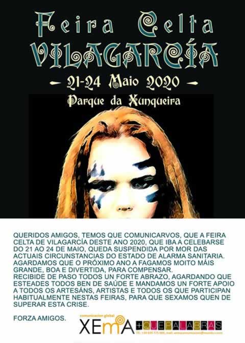 Coronavirus : Suspendida la feria celta de Vilagarcia de Arousa, Pontevedra