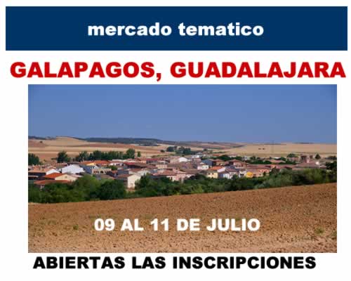 [JULIO 2021] Mercado tematico en Galapagos, Guadalajara