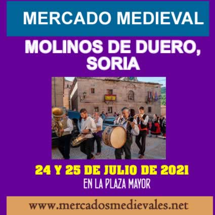 Mercado medieval en Molinos de Duero, Soria
