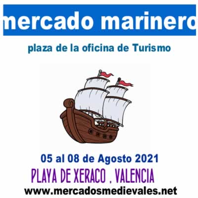 [AGOSTO 2021] Mercado marinero en la Playa de Xeraco, Valencia