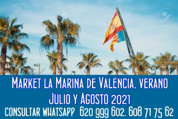 [VERANO 2021] ECO KIDS MARKET LA MARINA de Valencia -Playa de las Arenas