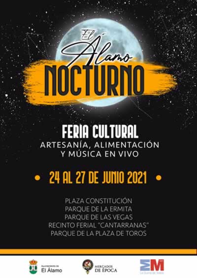 [JUNIO 2021] El Alamo Nocturno, Feria cultural