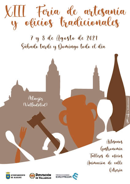 Feria de artesania y oficios tradicionales en Alaejos (Valladolid )