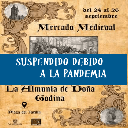 [SUSPENDIDO 2021] Mercado medieval en La Almunia de Doña Godina, Zaragoza