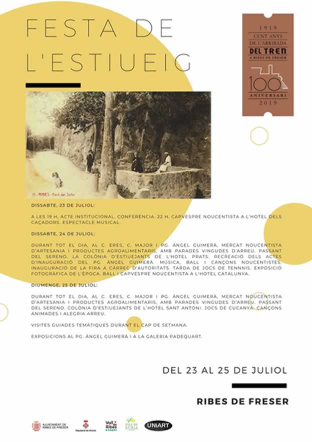 [JULIO 2021] Fira noucentista en Ribes de Freser , Girona
