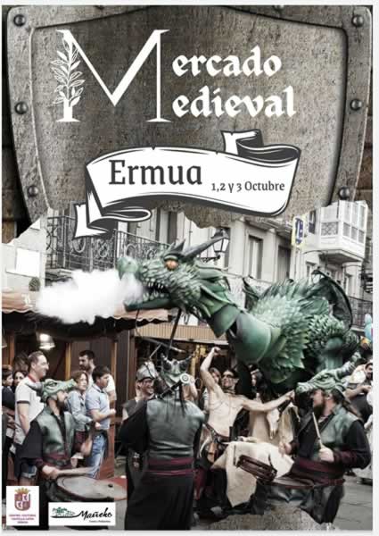 El centro de Ermua se vestira con los colores y el ambiente medieval  en el mes de Octubre 2021.