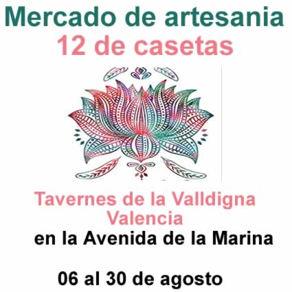 [AGOSTO 2021] Mercado de artesania en Tavernes de la Valldigna, Valencia