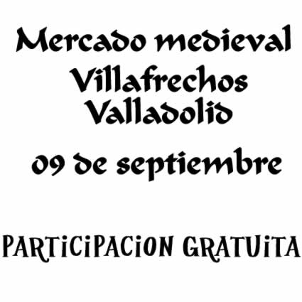 Mercado medieval Villafrechos