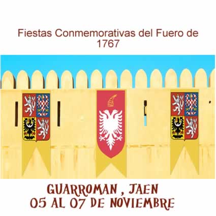 Fiestas colonas del siglo XVIII conmemorativas de la fundación de Guarromán.