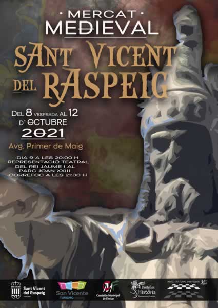 [08 AL 12 DE OCTUBRE 2021] Mercado Medieval en Sant Vicent del Raspeig , Alicante