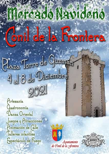 Mercado navideño Conil de la Frontera Cádiz del 4 al 8 de Diciembre