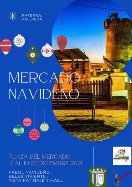 17 al 19 de Diciembre 2021 – Mercado navideño en Paterna, Valencia