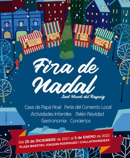 16 de Diciembre al 06 de Enero – Feria de navidad en San Vicente de Raspeig, Alicante