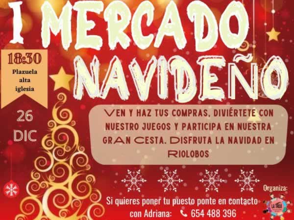26 de Diciembre 2021 – I Mercado navideño en Riolobos, Caceres