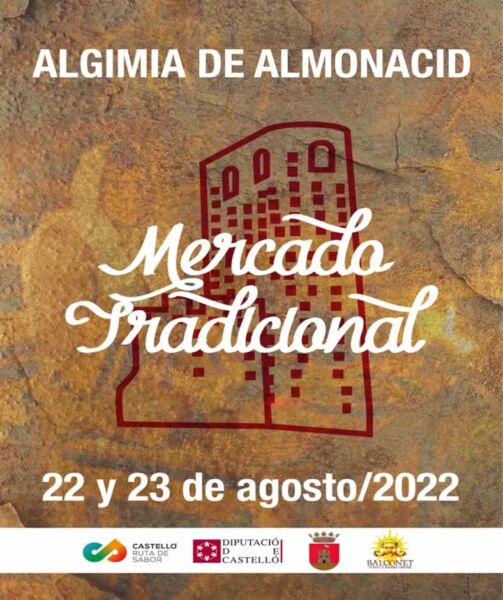 Mercado medieval en Algimia de Almonacid, Castellon 22 y 23 de Agosto 2022
