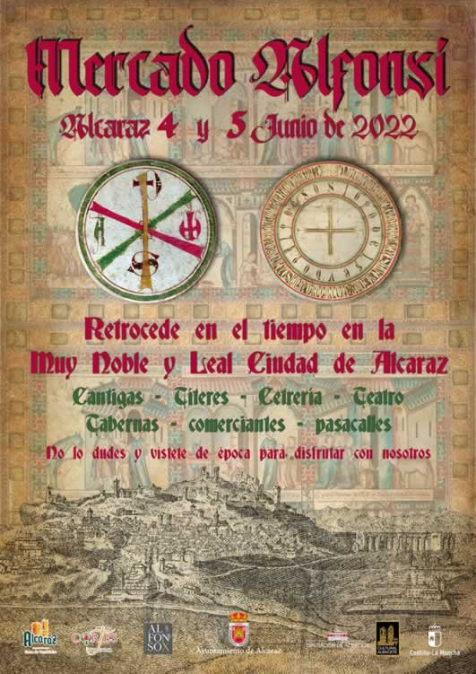 04 y 05 de Junio 2022 Mercado alfonsí en Alcaraz , Albacete