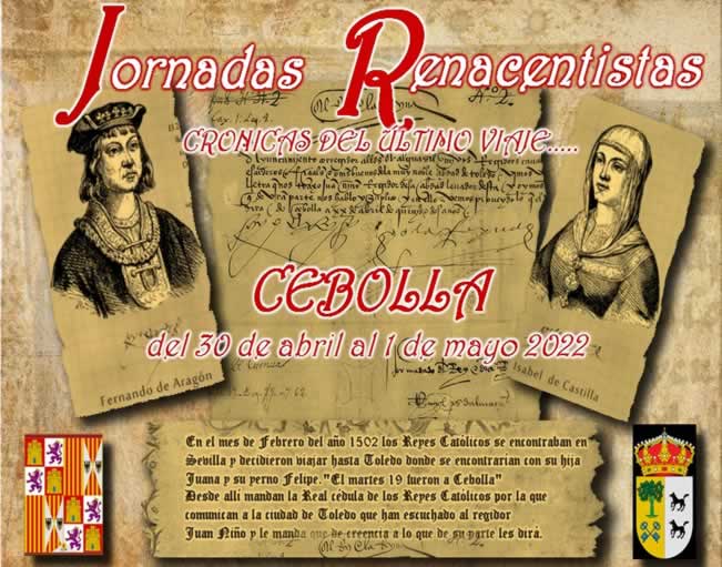 Jornadas renacentistas en Cebolla, Toledo