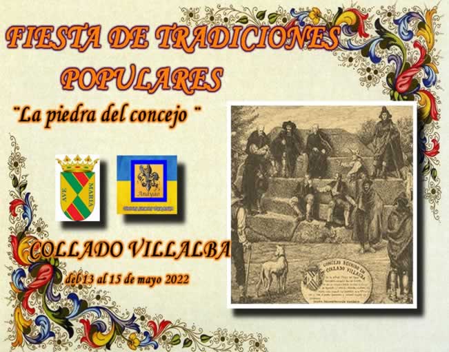Mayo 2022 Feria de tradiciones populares en Collado Villalba, Madrid