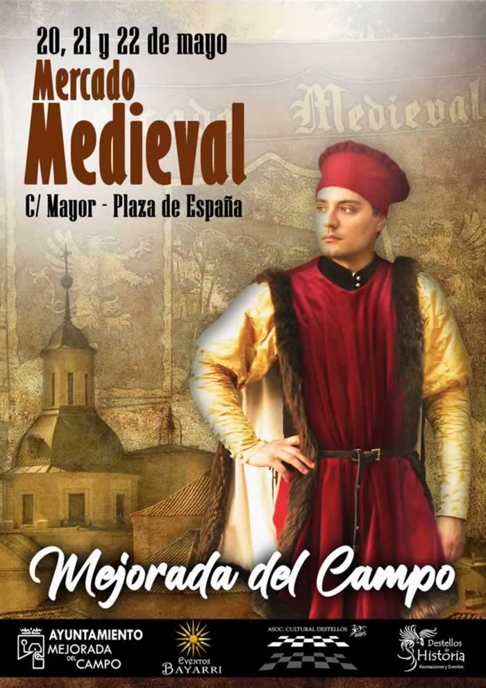20 al 22 de Mayo 2022 Mercado medieval en Mejorada del Campo, Madrid