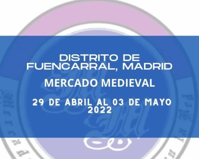 2022 Mercado medieval en D. Fuencarral de Madrid