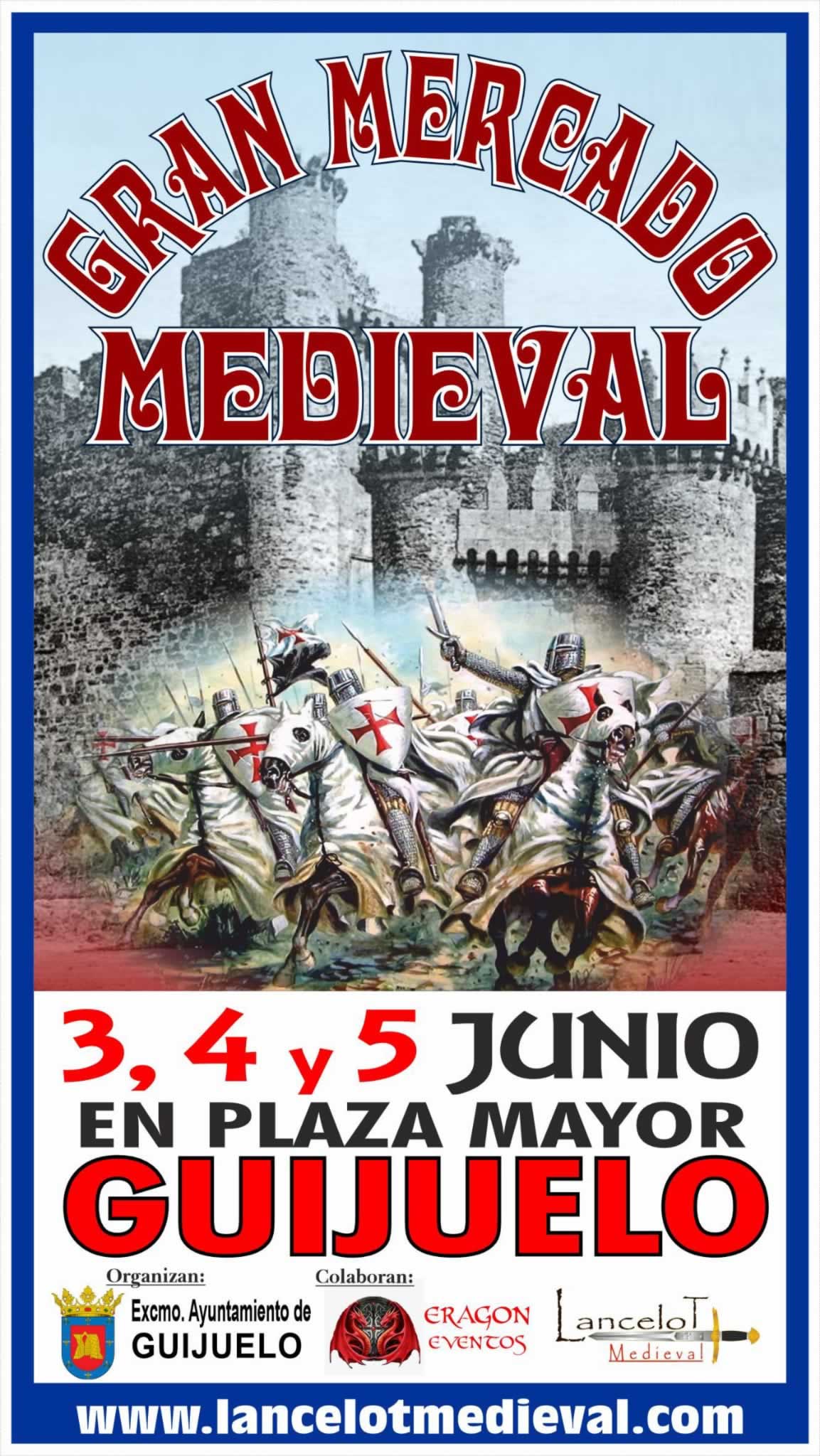 03 al 05 de Junio 2022 Mercado medieval en Guijuelo, Salamanca