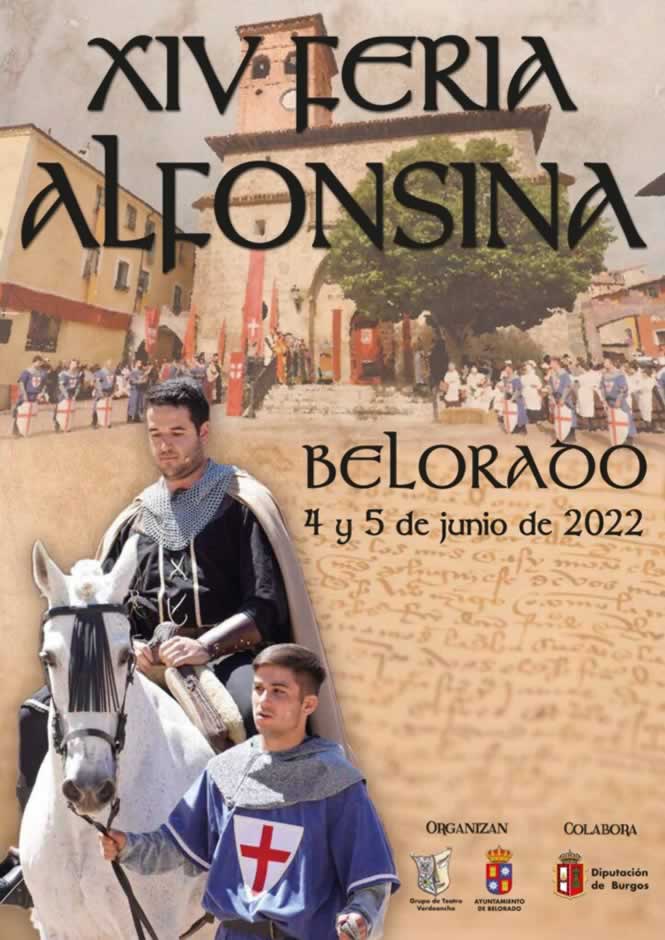 Feria Alfonsina en Belorado, Burgos 04 y 05 de Junio 2022