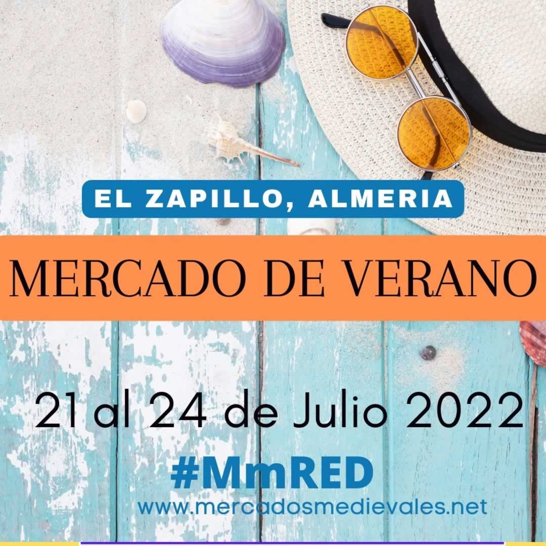 Mercado de Verano en El Zapillo, Almería del 21 al 24 de Julio 2022