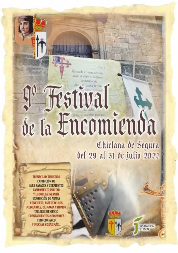 Mercado medieval en Chiclana de Segura , Jaen del 29 al 31 de Julio 2022