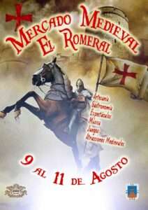 Mercado medieval en El Romeral, Toledo del 09 al 11 de Agosto 2023