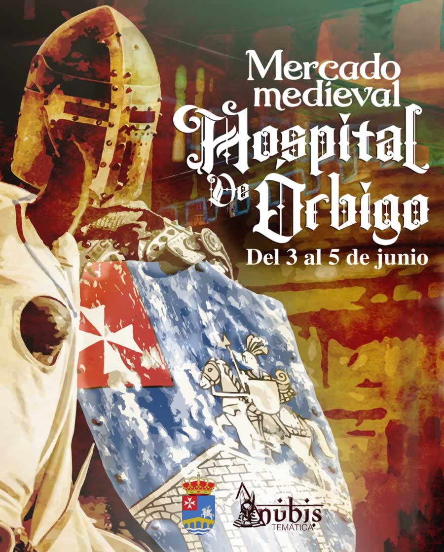 Mercado medieval en Hospital de Orbigo, Leon del 03 al 05 de Junio 2022