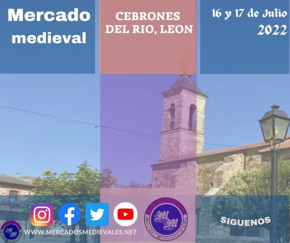 Mercado medieval en Cebrones del Rio , Leon 16 y 17 de Julio 2022