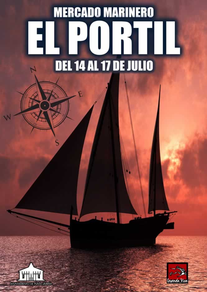 Mercado marinero en El Portil en Julio 2022