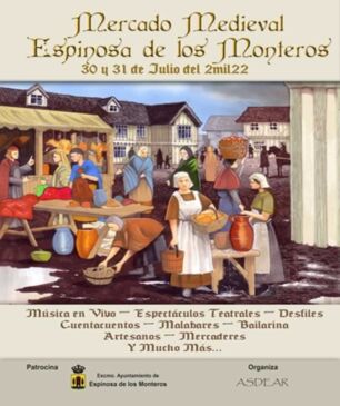 Mercado medieval Espinosa de los Monteros, Burgos 2022