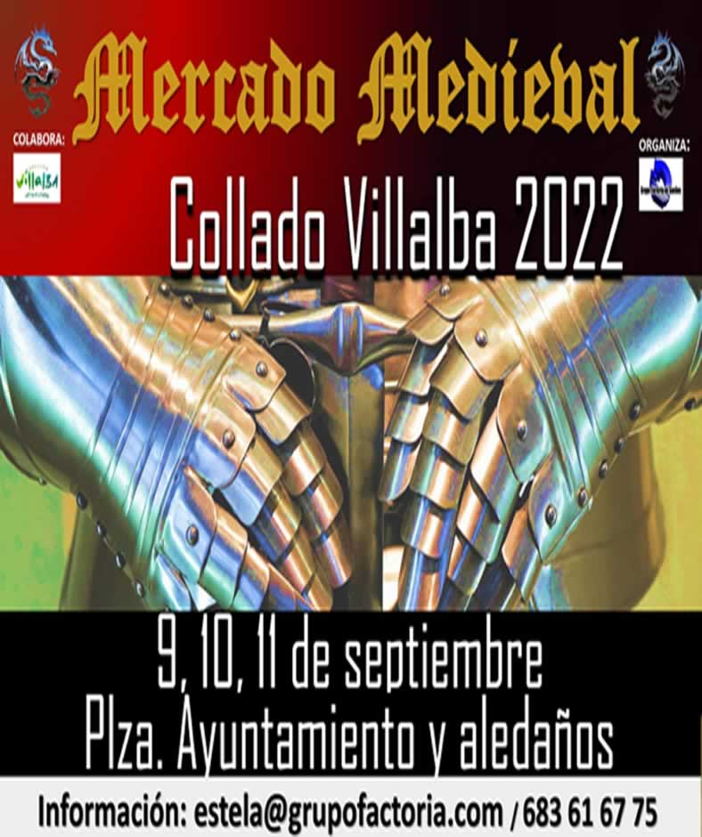 Mercado medieval en Collado Villalba 2022