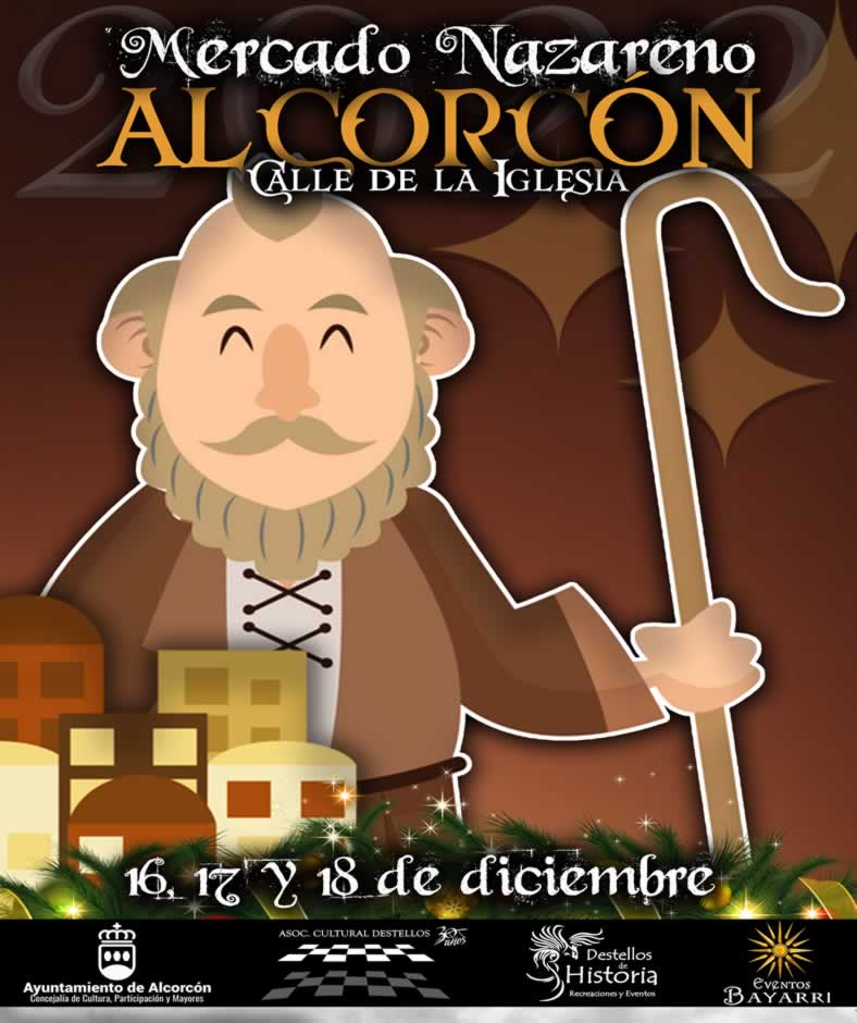 Mercado nazareno en Alcorcon , Madrid 16 al 18 de Diciembre 2022
