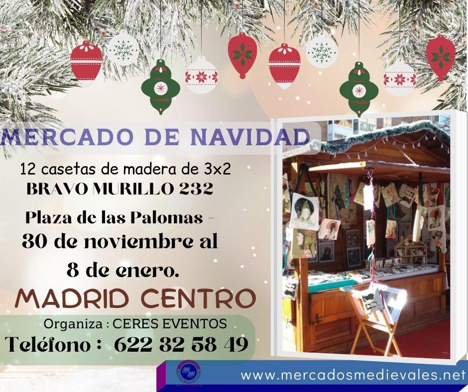 * Suspendido // Mercado de navidad en Bravo Murillo, Madrid capital 30 de noviembre 2022 al 8 de enero 2023